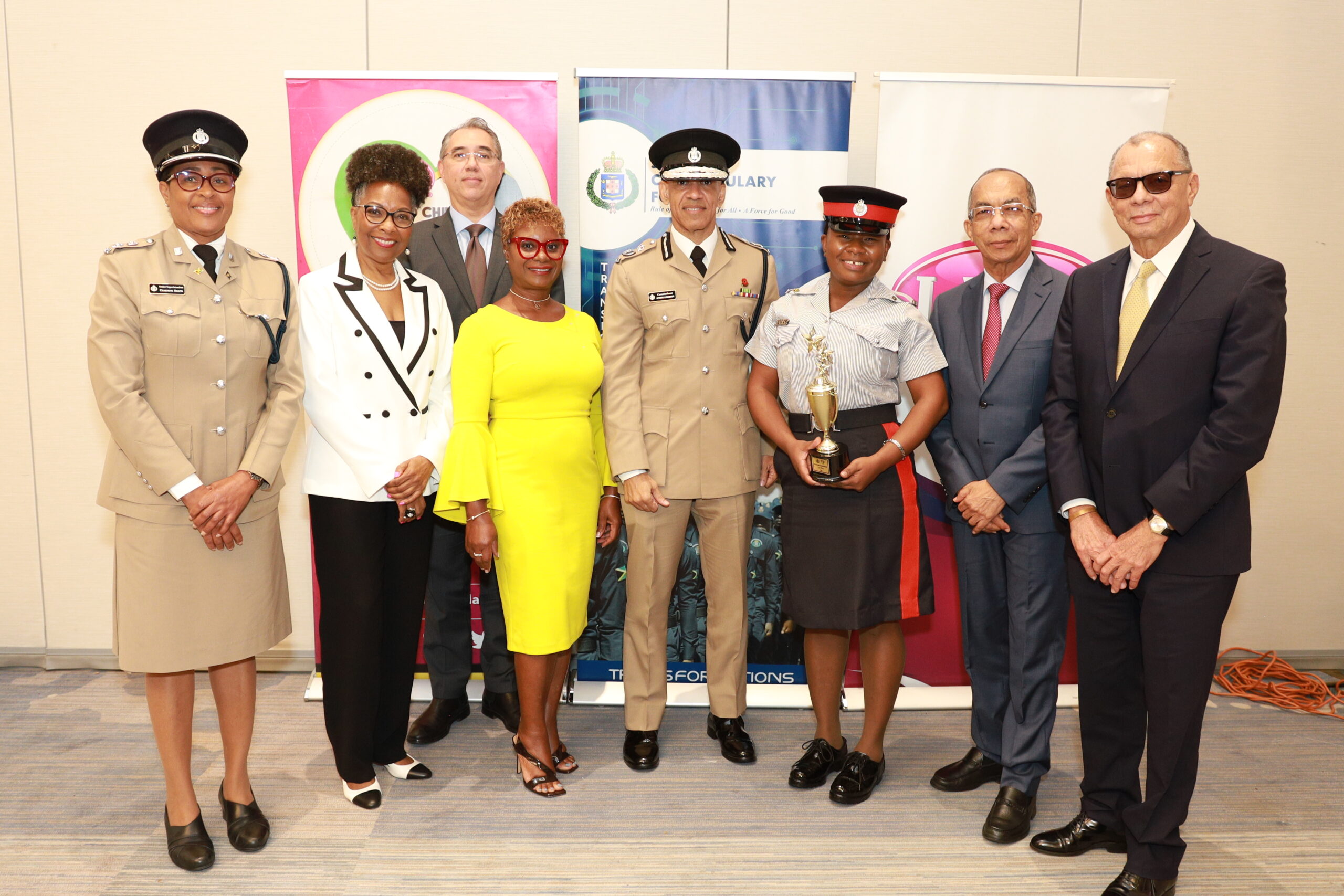 Constable Jayann Raymond ‘cops’ LASCO/JCF Police of the Year Award